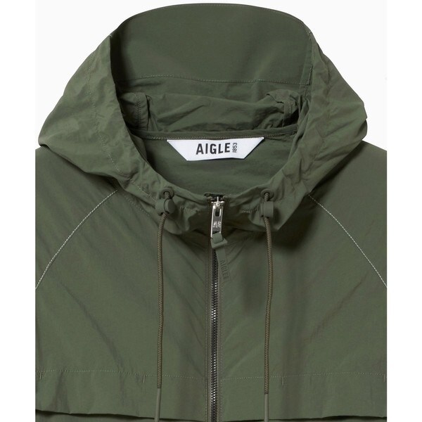 エーグル（AIGLE）/軽量 撥水 UVカット パッカブル ライトウェイトフーデッドナイロンジャケット
