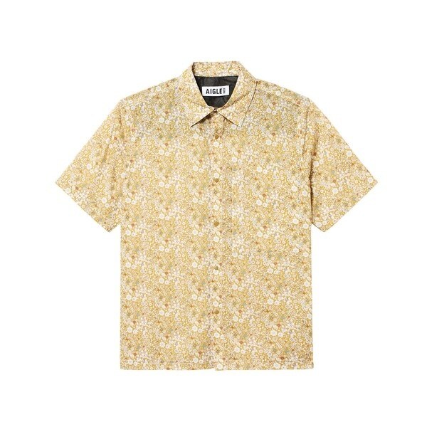 エーグル（AIGLE）/リバティプリントショートスリーブシャツ_7
