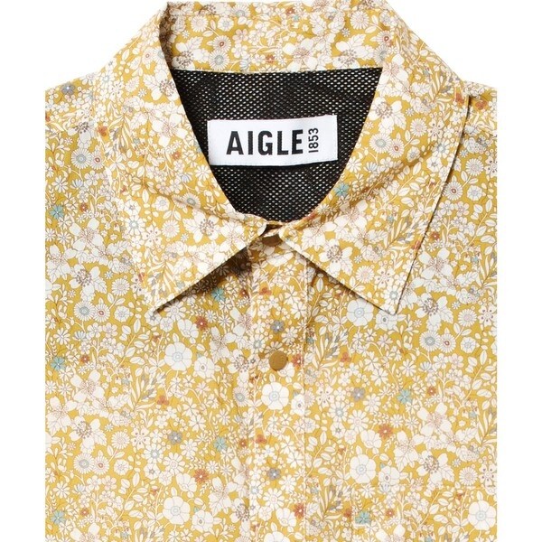 エーグル（AIGLE）/リバティプリントショートスリーブシャツ_9