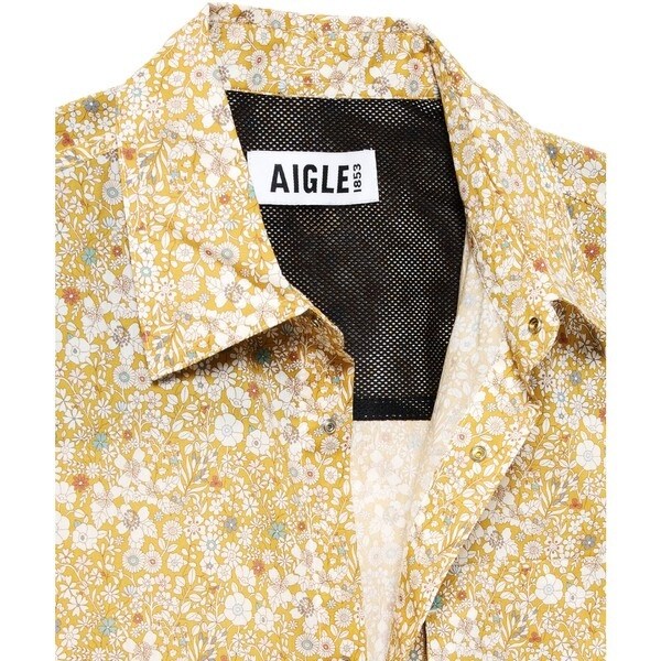 エーグル（AIGLE）/リバティプリントショートスリーブシャツ_10