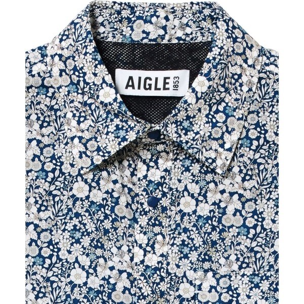 エーグル（AIGLE）/リバティプリントショートスリーブシャツ_16