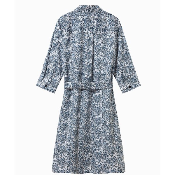 エーグル（AIGLE）/花柄 フラワー リバティロングシャツドレス / シャツワンピース_2