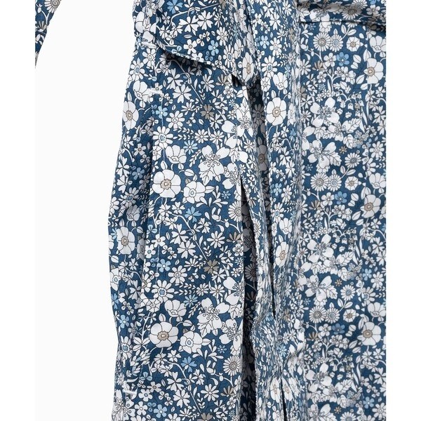 エーグル（AIGLE）/花柄 フラワー リバティロングシャツドレス / シャツワンピース_8