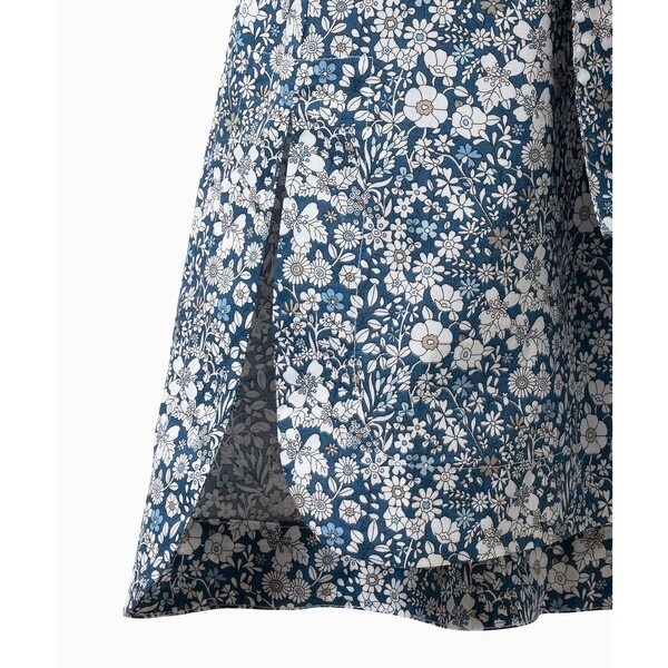 エーグル（AIGLE）/花柄 フラワー リバティロングシャツドレス / シャツワンピース_11