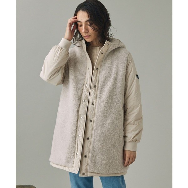 エーグル（AIGLE）/DUPONT SORONA中綿 撥水 インサレーション リバーシブル キルティングボアジャケット