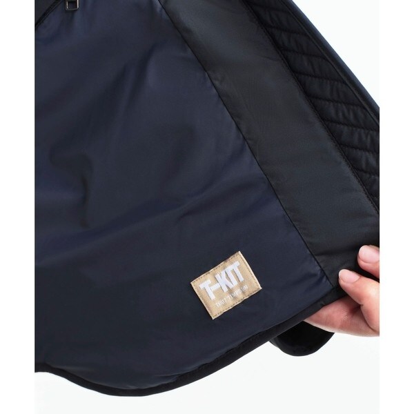エーグル（AIGLE）/撥水 ショートキルティングダウンジャケット T−KIT_6