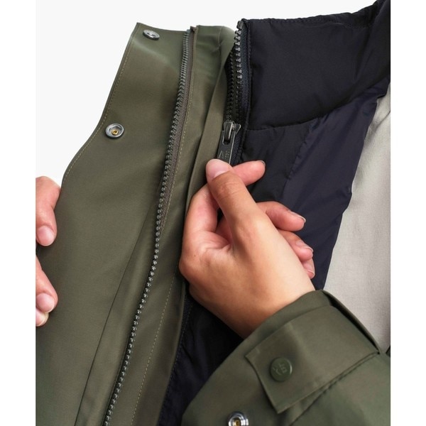 エーグル（AIGLE）/撥水 ショートキルティングダウンジャケット T−KIT_9