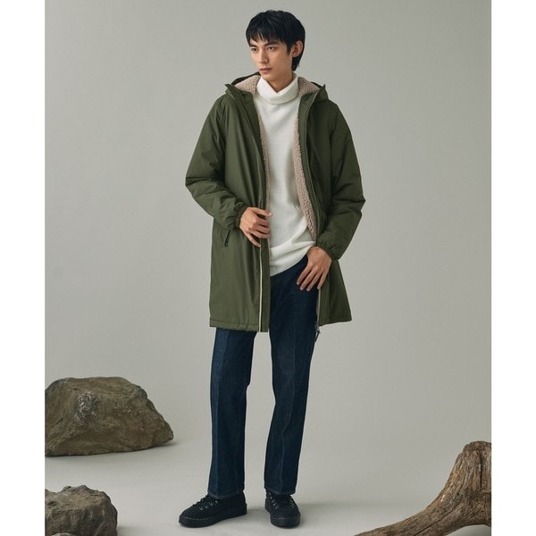 エーグル（AIGLE）/【RainPack Warm】透湿防水 レインパックウォーム ボアロングジャケット_4