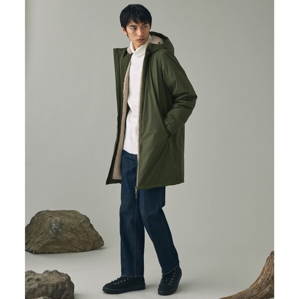 エーグル（AIGLE）/【RainPack Warm】透湿防水 レインパックウォーム ボアロングジャケット_5