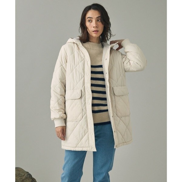 エーグル（AIGLE）/ウールブレンド ボーダーニットモックネックセーター_5