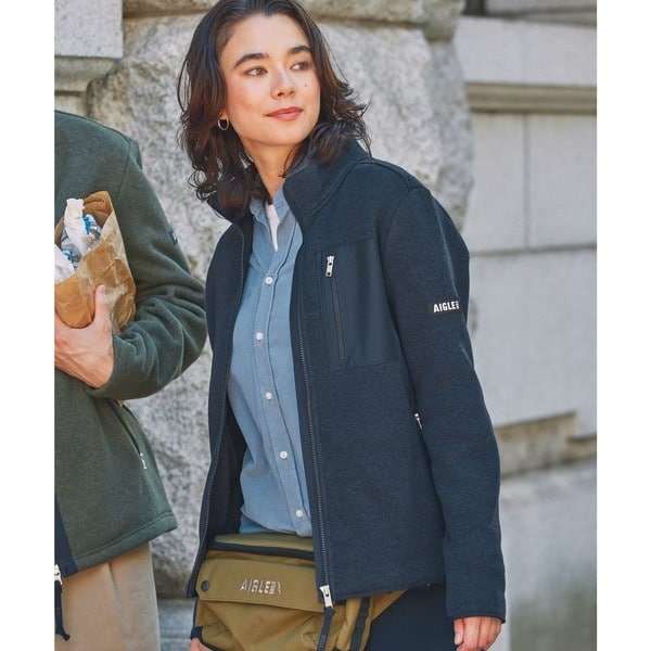 エーグル（AIGLE）/ポーラテック フルジップフリースブルゾンジャケット