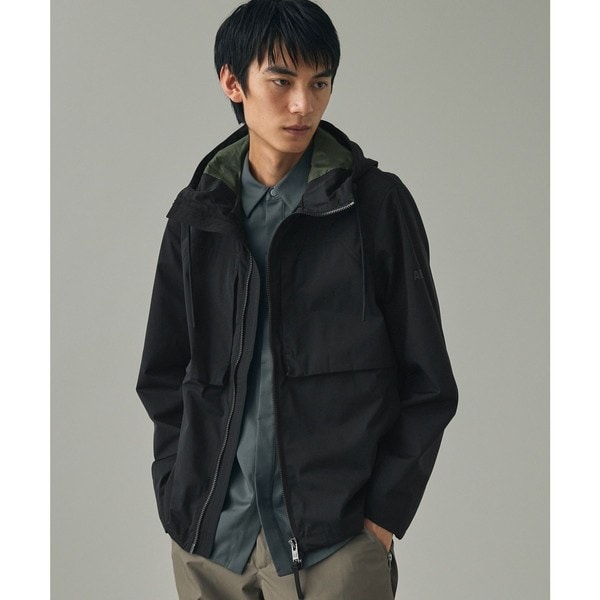 エーグル（AIGLE）/撥水 ワンポイントロゴ刺繍 ダブルポケット フーデッドジャケット