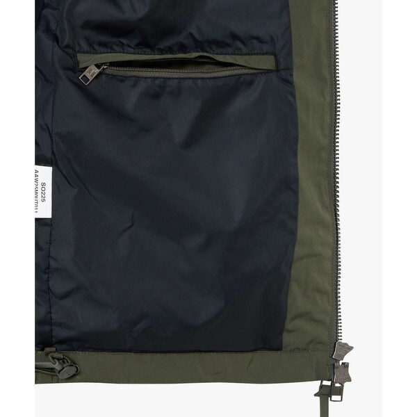 エーグル（AIGLE）/撥水 ワンポイントロゴ刺繍 ダブルポケット