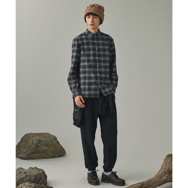 エーグル（AIGLE）/吸水速乾 オックスフォードボタンダウンチェックシャツ_5