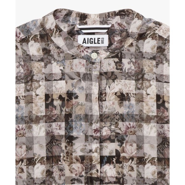 エーグル（AIGLE）/【LIBERTY】 ロングスリーブブラウス_15