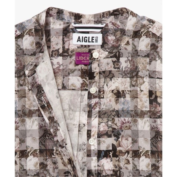 エーグル（AIGLE）/【LIBERTY】 ロングスリーブブラウス_17