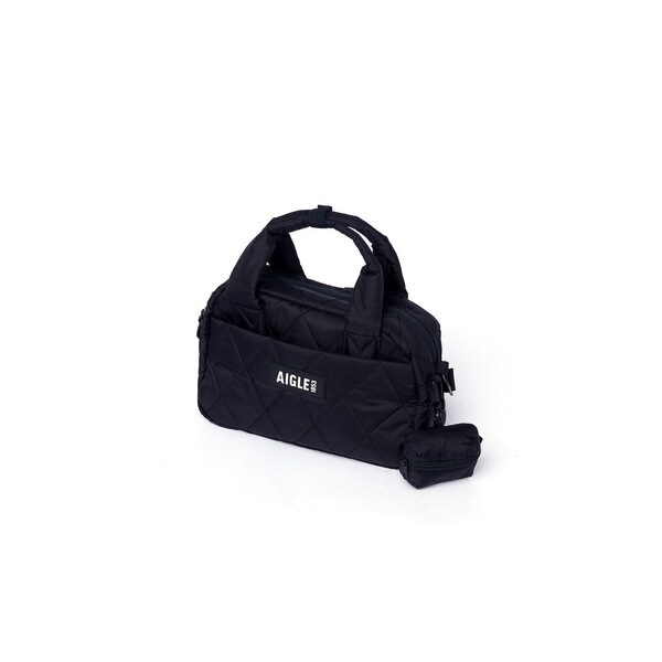 エーグル（AIGLE）/撥水 キルティングミニダッフルバッグ イヤホンポーチ付き