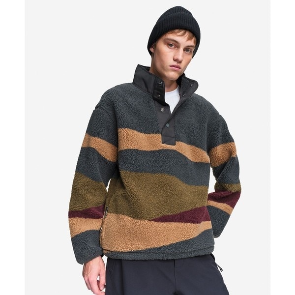 エーグル（AIGLE）/カモフラージュ ハイネックフリースブルゾン