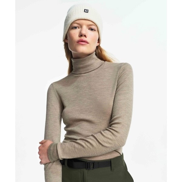 エーグル（AIGLE）/メリノウールブレンドタートルネックニット