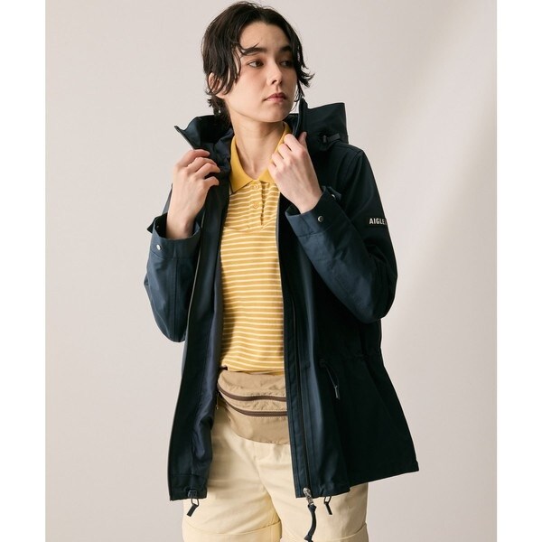 エーグル（AIGLE）/透湿防水 2レイヤー フーディジャケット RP_3