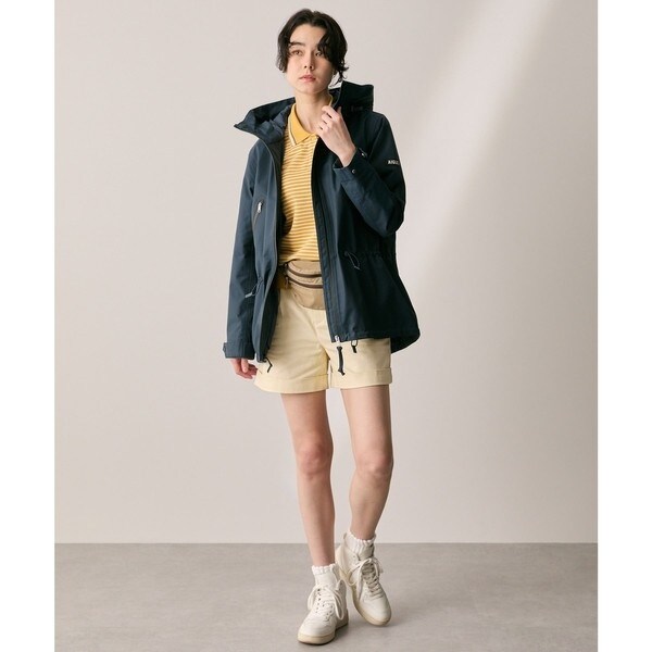 エーグル（AIGLE）/透湿防水 2レイヤー フーディジャケット RP_6