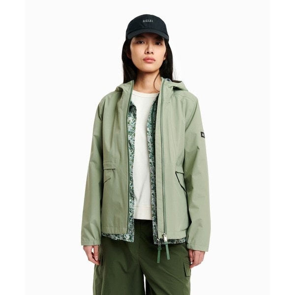 エーグル（AIGLE）/GORE−TEX ゴアテックス 防風 防水 透湿 3レイヤー フーディジャケット