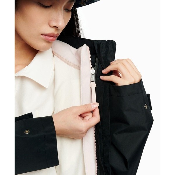【NEW】エーグル（AIGLE）/GORE−TEX ゴアテックス 防水 透湿 防風 2レイヤー ミドル丈ジャケット / フード取り外し_15