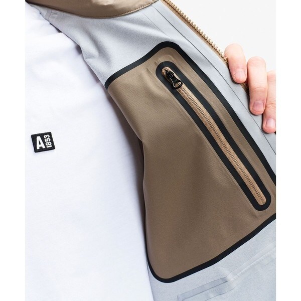 エーグル（AIGLE）/撥水 保温 3レイヤー ソフトシェルジャケット_7