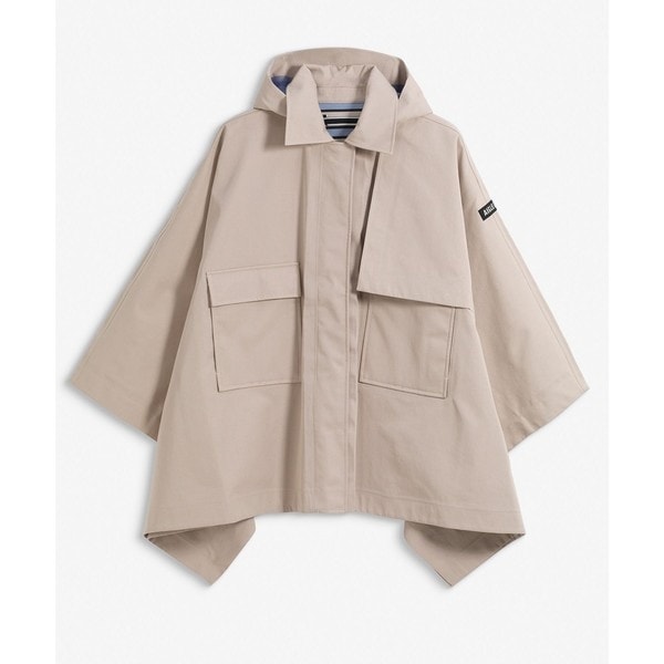 エーグル（AIGLE）/透湿防水 ショートケープコート_10