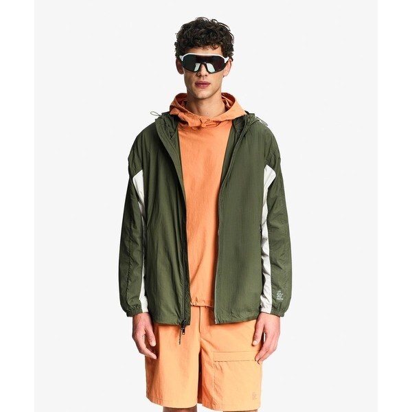 エーグル（AIGLE）/【UPF50+ SolarPack】 UVカット ソーラーパック パッカブル フーデッドジャケット_9
