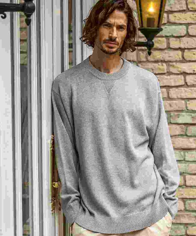 ジェイエイチ ジュンハシモト（JH junhashimoto）/JH junhashimoto コットンカシミヤクルーネックニット