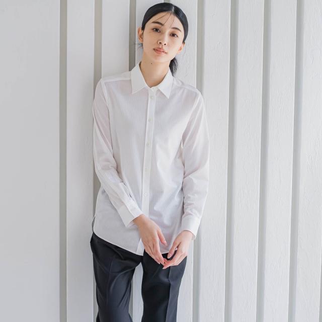 ラエフ（la．f．．．）/【大きいサイズ】J−CAMICIEシャツ≪洗濯機で洗える/接触冷感≫