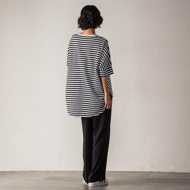 ラエフ（la．f．．．）/【大きいサイズ】【旅楽シリーズ】”シワレス”ワイドパンツ≪洗濯機で洗える≫