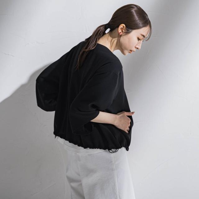 ラエフ（la．f．．．）/【大きいサイズ】【旅楽シリーズ】”シワレス”ジップアップブルゾン≪洗濯機で洗える≫