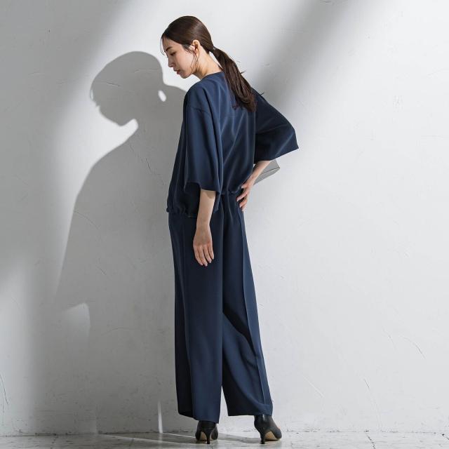 ラエフ（la．f．．．）/【大きいサイズ】【旅楽シリーズ】”シワレス”ジップアップブルゾン≪洗濯機で洗える≫