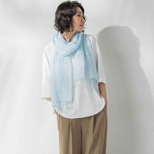 ラエフ（la．f．．．）/【大きいサイズ】キレリブラウス≪洗濯機で