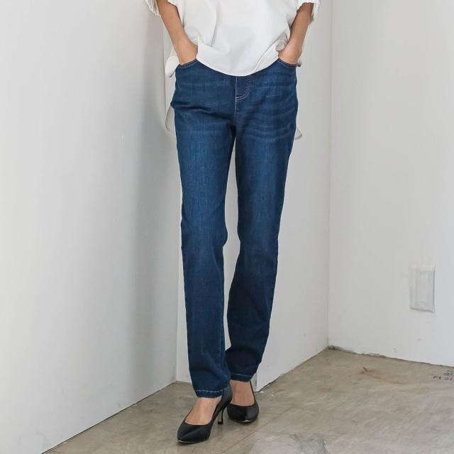 ラエフ（la．f．．．）/【大きいサイズ】【biyori】”しゃがんでも走っても、ノンストレス”デニムレギパン≪洗濯機で洗える