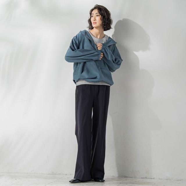 ラエフ（la．f．．．）/【大きいサイズ】梅雨時期も安心、撥水パーカー