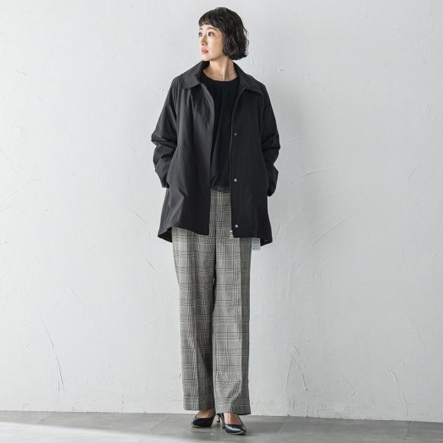 ラエフ（la．f．．．）/【大きいサイズ】パーテーションダウンステンジャケット≪洗濯機で洗える≫_14