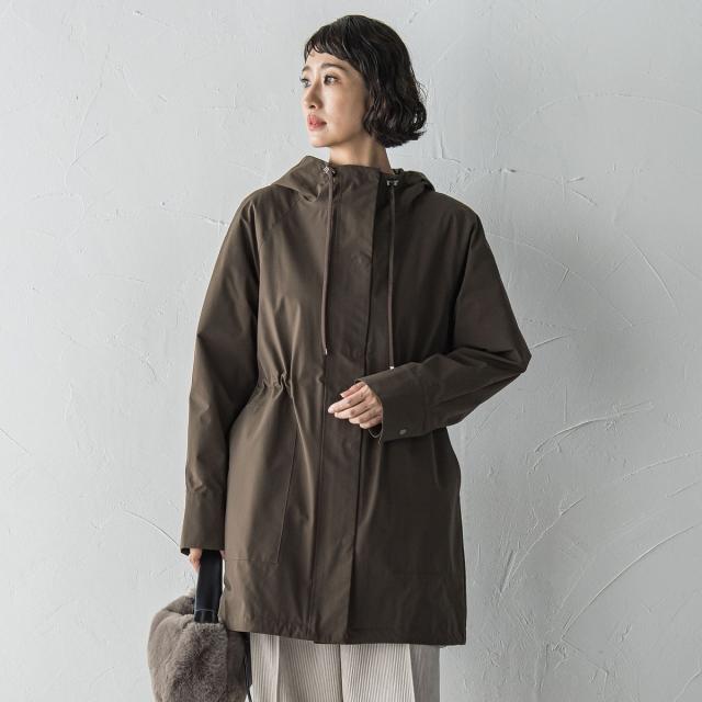 ラエフ（la．f．．．）/【大きいサイズ】パーテーションダウンマンパ≪洗濯機で洗える≫