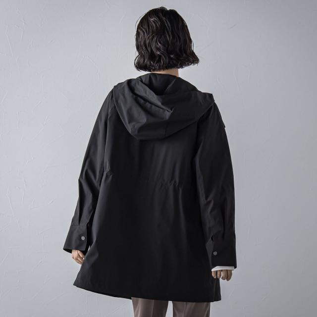ラエフ（la．f．．．）/【大きいサイズ】パーテーションダウンマンパ≪洗濯機で洗える≫_5