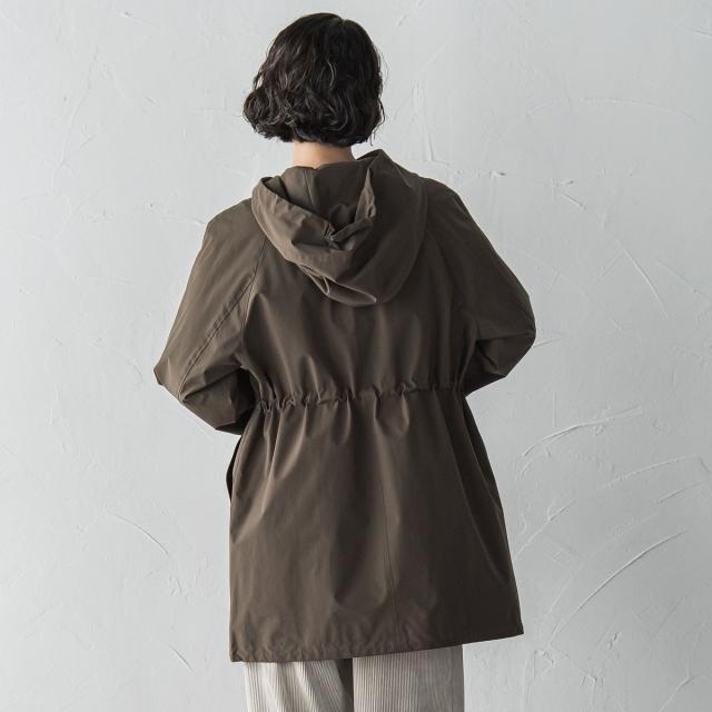 ラエフ（la．f．．．）/【大きいサイズ】パーテーションダウンマンパ≪洗濯機で洗える≫_10