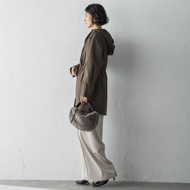 ラエフ（la．f．．．）/【大きいサイズ】パーテーションダウンマンパ≪洗濯機で洗える≫_13