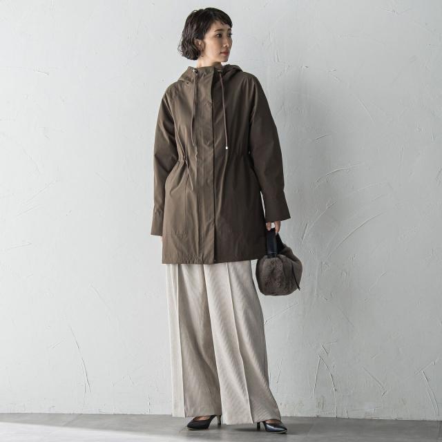 ラエフ（la．f．．．）/【大きいサイズ】パーテーションダウンマンパ≪洗濯機で洗える≫_15