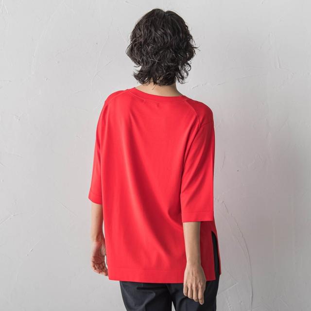 【NEW】ラエフ（la．f．．．）/【大きいサイズ/新色追加】Tシャツニット_18
