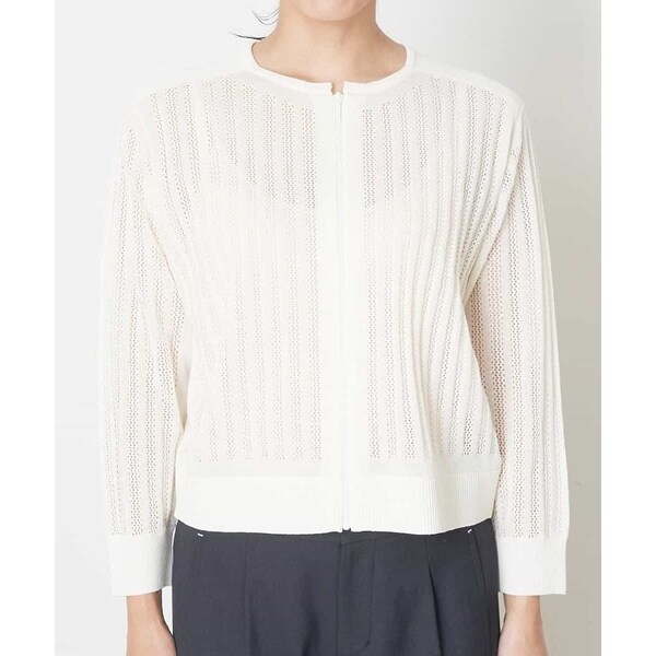ジョルジュ・レッシュ/透かし編みショートカーディガンの通販は