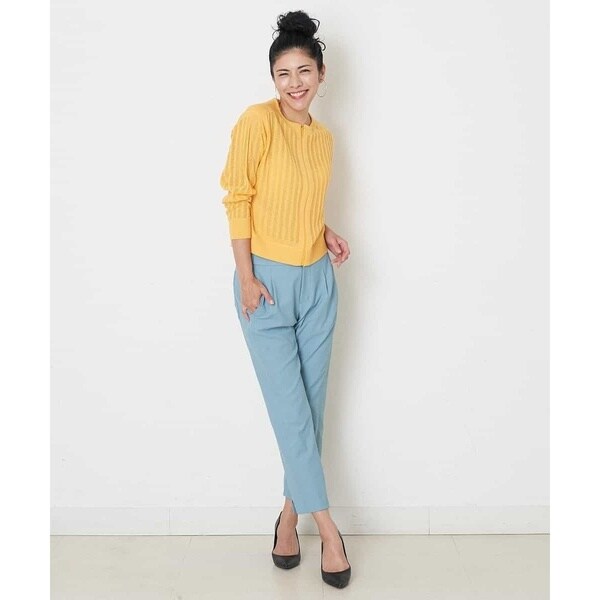 ジョルジュ・レッシュ/透かし編みショートカーディガンの通販は