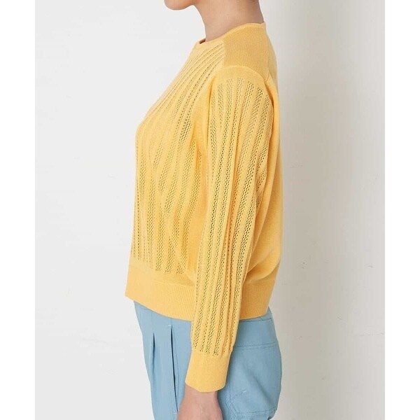 ジョルジュ・レッシュ/透かし編みショートカーディガンの通販は