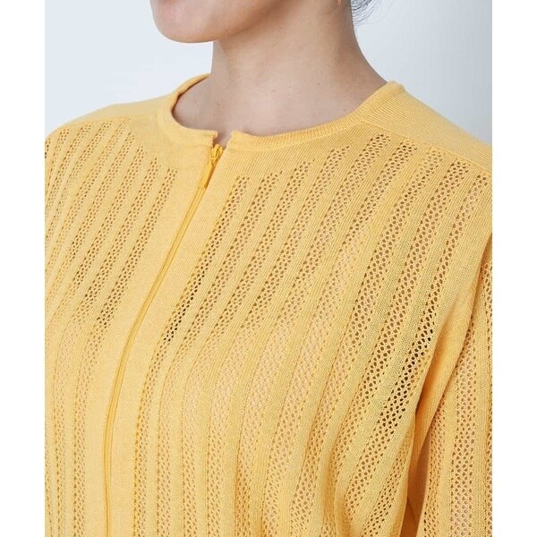 ジョルジュ・レッシュ/透かし編みショートカーディガンの通販は