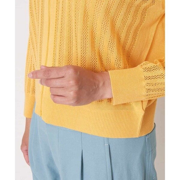 ジョルジュ・レッシュ/透かし編みショートカーディガンの通販は